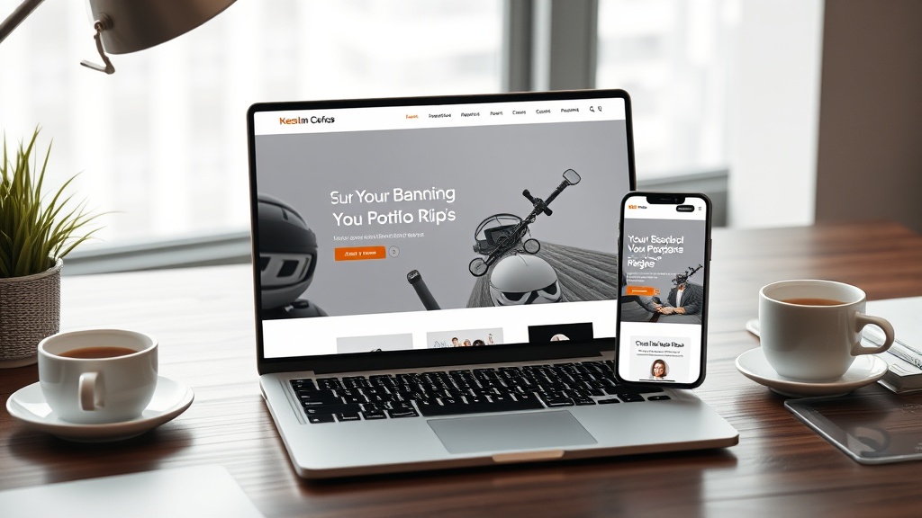 Kosmetikstudio Website Mockup